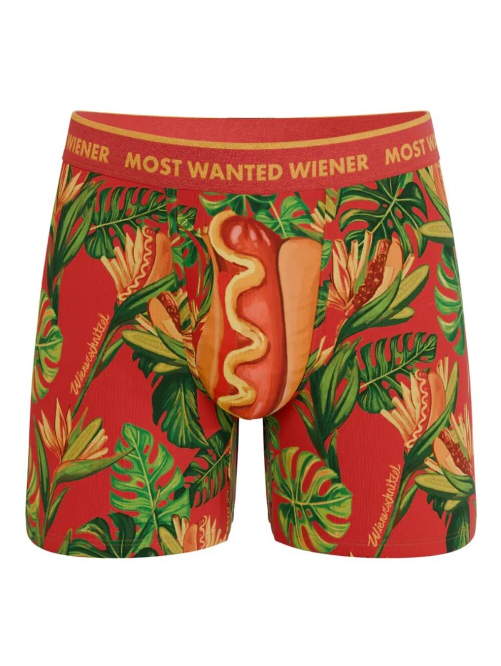 The Wiener In Paradise Shinesty X Wienerschnitzel Tropical Ball Hammock Pouch